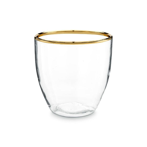 VTWonen Decorative Gold 11.5cm Glass Vase (6985851797548)