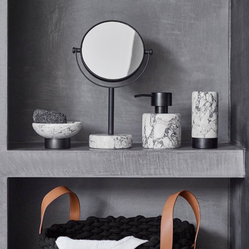 Aquanova Nero Alba Soap Dispenser