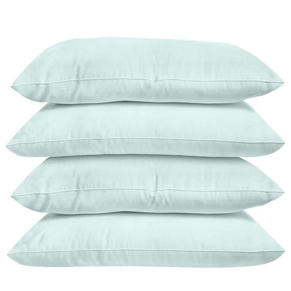 Bambury Plain Dyed Sea Foam Standard Pillowcase 4 Pack (6770936873004)