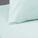 Bambury Plain Dyed Sea Foam Standard Pillowcase 4 Pack (6770936873004)