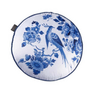 Bedding House Blue Bird 40cm Round Filled Cushion