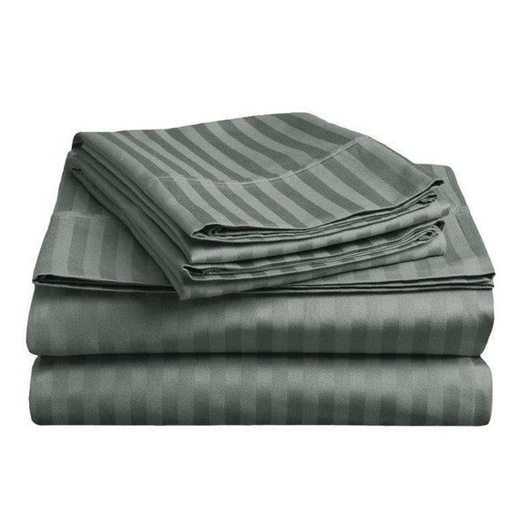 Belisma Super Soft Stripe Microfibre Sheet Set (6983309885484)