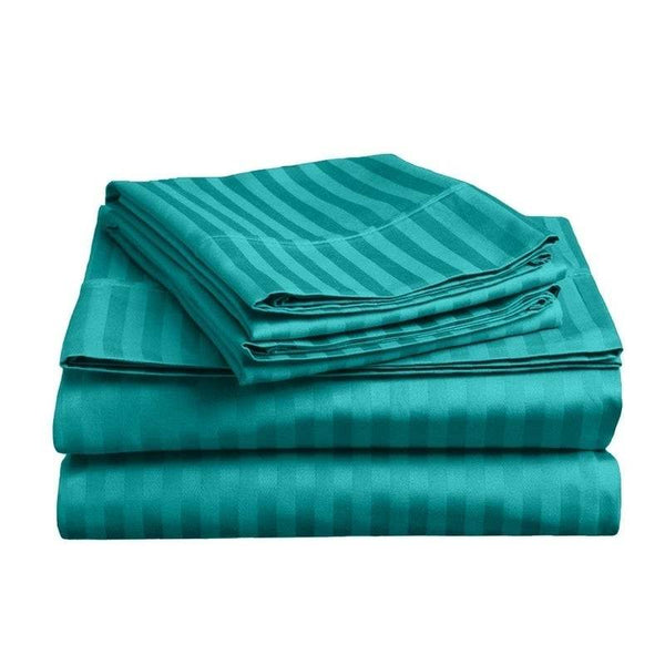 Belisma Super Soft Stripe Microfibre Sheet Set (6983309885484)