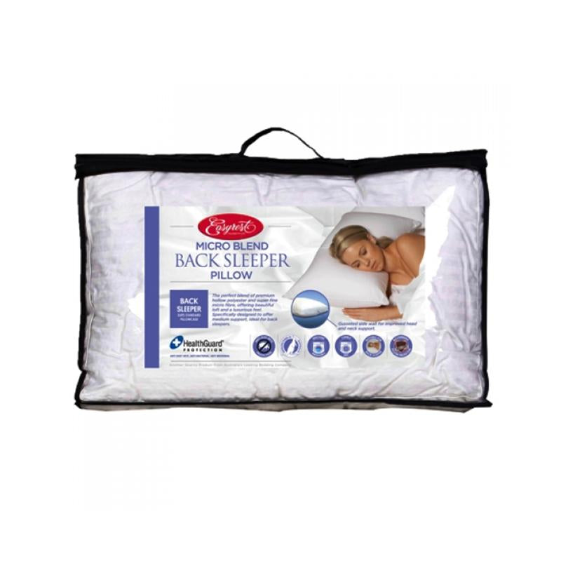 Easyrest Microblend Back Sleeper Pillow - Manchester Factory (4966611124268)
