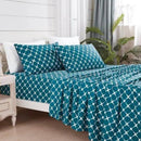 Home Fashion Luxury 1500 Thread Count Printed Sheet Set (6984680046636)