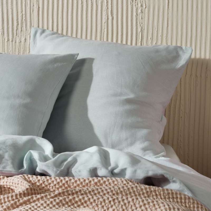 Linen House Nimes Sky European Pillowcase (6963966476332)