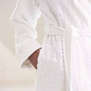 Pip Studio Mosaic De Pip White Cotton Bathrobe (6998709043244)