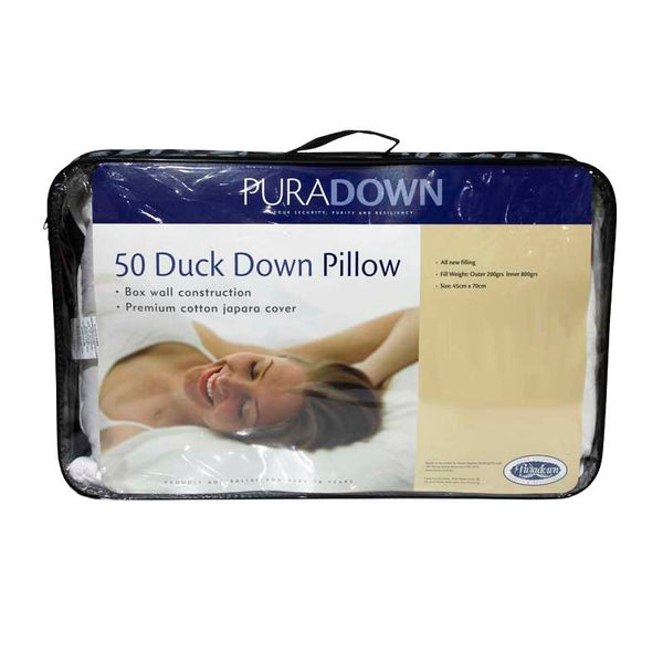 Puradown 50% Duck Down Chamber Pillow (6609205821484)