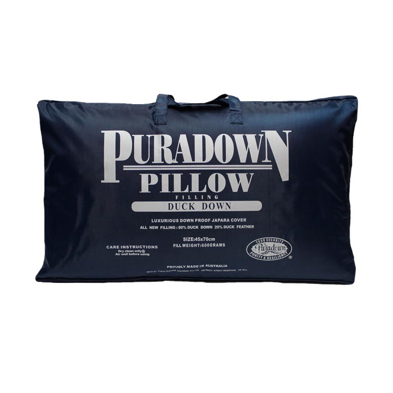 Puradown 80% Duck Down 20% Feather Pillow - Manchester Factory (5155033776172)