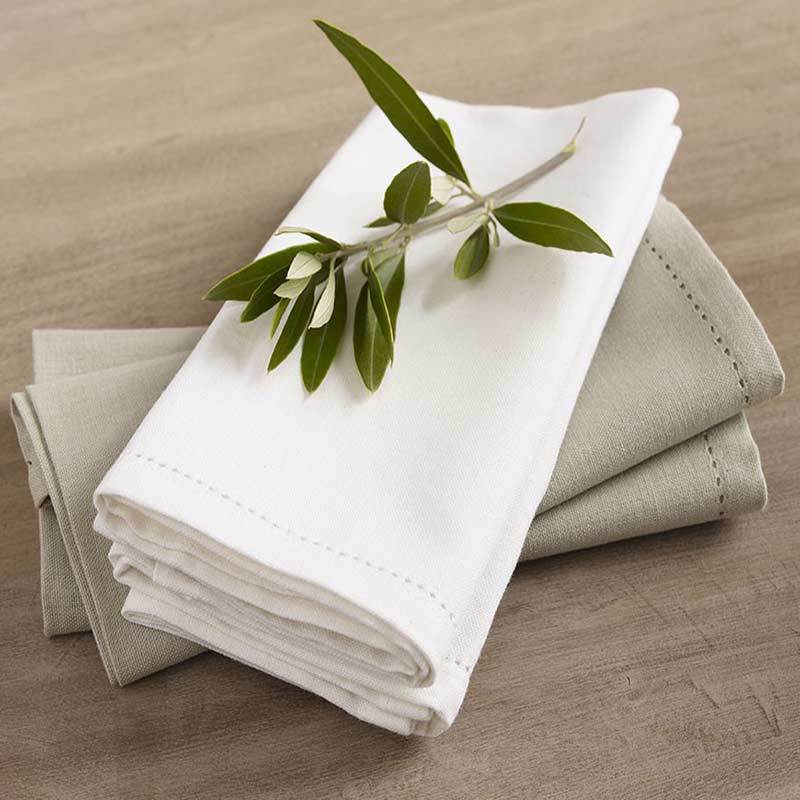 Rans Elegant Hemstitch White Tablecloth - Manchester Factory (4966902136876)