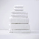 Renee Taylor Aireys 7 Piece White Bath Towel Pack (6555423440940)