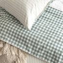 Renee Taylor Alison Yarn Dyed Cotton Reversible Forest European Pillowcase