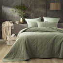 Renee Taylor Attwood Fern Vintage Stone Washed Coverlet Set (6623387713580)