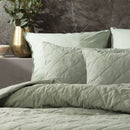 Renee Taylor Attwood Fern Vintage Stone Washed Coverlet Set (6623387713580)