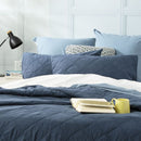 Renee Taylor Attwood Ink Vintage Stone Washed Coverlet Set (6623388237868)