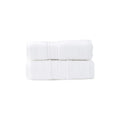Renee Taylor Brentwood 2 Piece White Bath Sheet Pack (6597963284524)