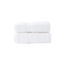Renee Taylor Brentwood 2 Piece White Bath Sheet Pack (6597963284524)
