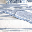 Renee Taylor Brighton Washed Cotton Textured Blanket