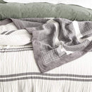 Renee Taylor Brighton Washed Cotton Textured Blanket