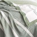 Renee Taylor Brighton Washed Cotton Textured Blanket