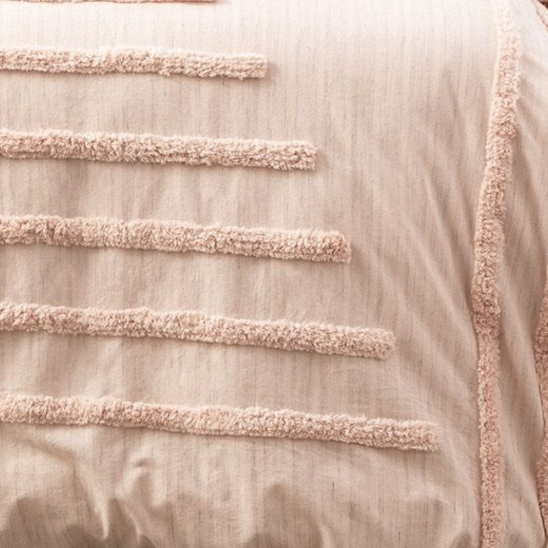 Renee Taylor Classic Cotton Blush European Pillowcase (6696576253996)
