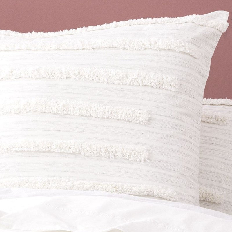Renee Taylor Classic Cotton White European Pillowcase (6696577105964)