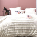 Renee Taylor Classic Cotton White Quilt Cover Set (6674402377772)