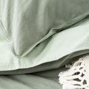 Renee Taylor Essentials Juniper Stone Washed Quilt Cover Set (6703198863404)