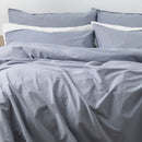Renee Taylor Helena Vintage Stonewashed Dusty Blue Quilt Cover Set (6994868207660)