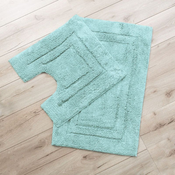 Renee Taylor 2 Piece 2000GSM Cotton Bath Mat Set (6994865913900)