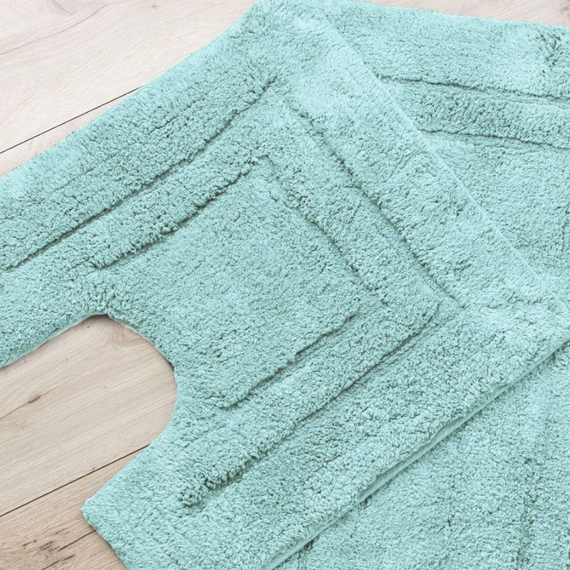 Renee Taylor 2 Piece 2000GSM Cotton Bath Mat Set (6994865913900)