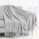 Renee Taylor Newland Chenille Silverline Throw (6997428863020)