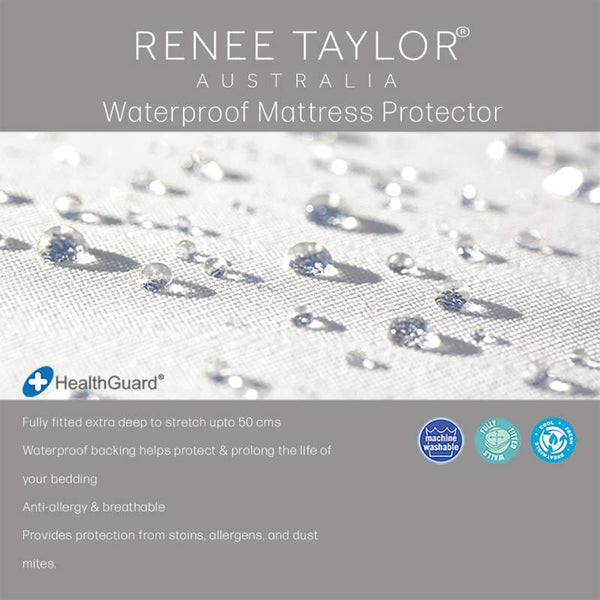 Renee Taylor Premium Waterproof Mattress Protector