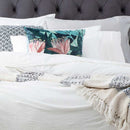 Renee Taylor Solana Washed Cotton Textured White Quilt Cover Set (6661512790060)