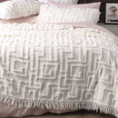 Renee Taylor Riley White Vintage Washed Coverlet Set (6671342305324)