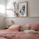 Sienna Living Bamboo Cotton 400 Thread Count Blush Quilt Cover Set - Manchester Factory (5448296333356)