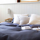 Sienna Living Bamboo Cotton Charcoal Quilt Cover Bedding Set (6597273845804)