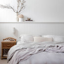 Sienna Living Bamboo Cotton Silver Quilt Cover Bedding Set (6597275189292)