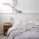 Sienna Living Bamboo Cotton 400 Thread Count Silver Quilt Cover Set - Manchester Factory (5448296988716)