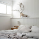 Sienna Living Bamboo Cotton 400 Thread Count Silver Quilt Cover Set - Manchester Factory (5448296988716)