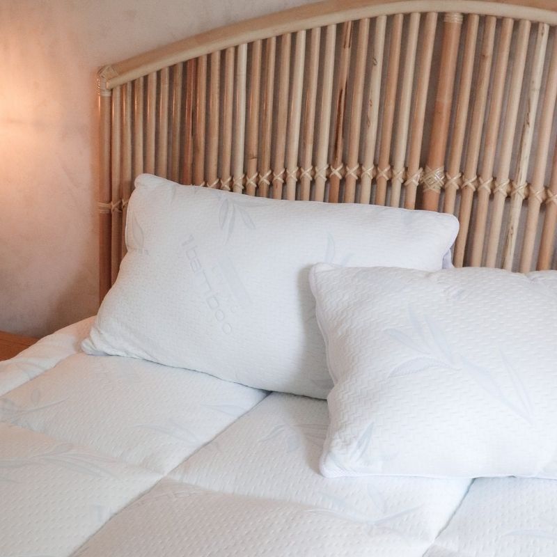 Bamboo living pillow clearance