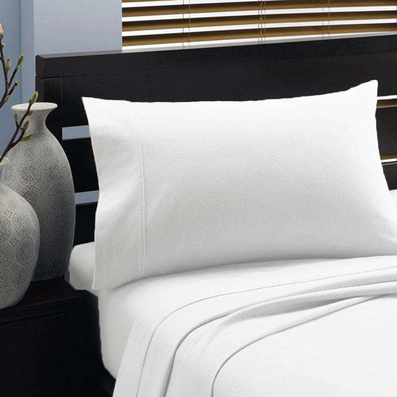 Sienna Living Egyptian Cotton Flannelette Pillowcase Pair (6823365247020)