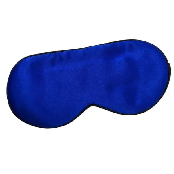 Softouch 100% Silk Sleep Royal Blue Eye Mask (6985789538348)