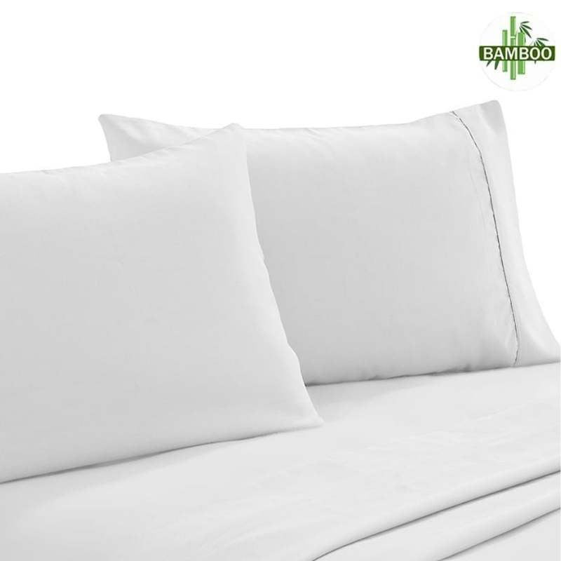 Softouch 400 Thread Count Bamboo Cotton Pillowcase Pair (6981035589676)