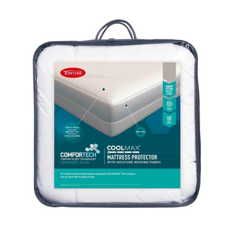 Tontine Comfortech Coolmax Mattress Protector - Manchester Factory (4967000965164)