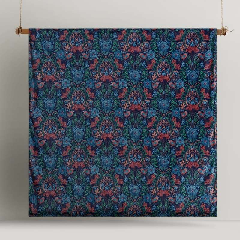 Vintage Design Canterbury Printed Velvet Quilt Cover Set (6596879024172)