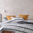 Vintage Design Serapian Black White Quilt Cover Set (6611086508076)