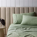 Vintage Design Vintage Washed Linen Cotton Blend Sheet Set (6827006132268)