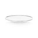 VTWonen White Silver 25.5cm Porcelain Plate (6999621402668)