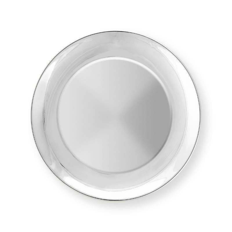VTWonen Silver 20cm Porcelain Plates Set of 4 (6999647617068)